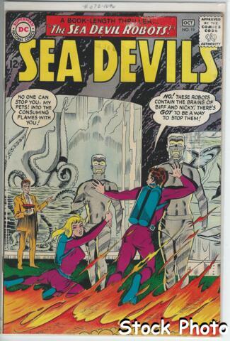 Sea Devils #19 © October 1964 DC Comics